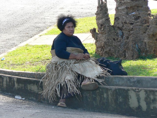 49- Femme typique des iles Tonga 